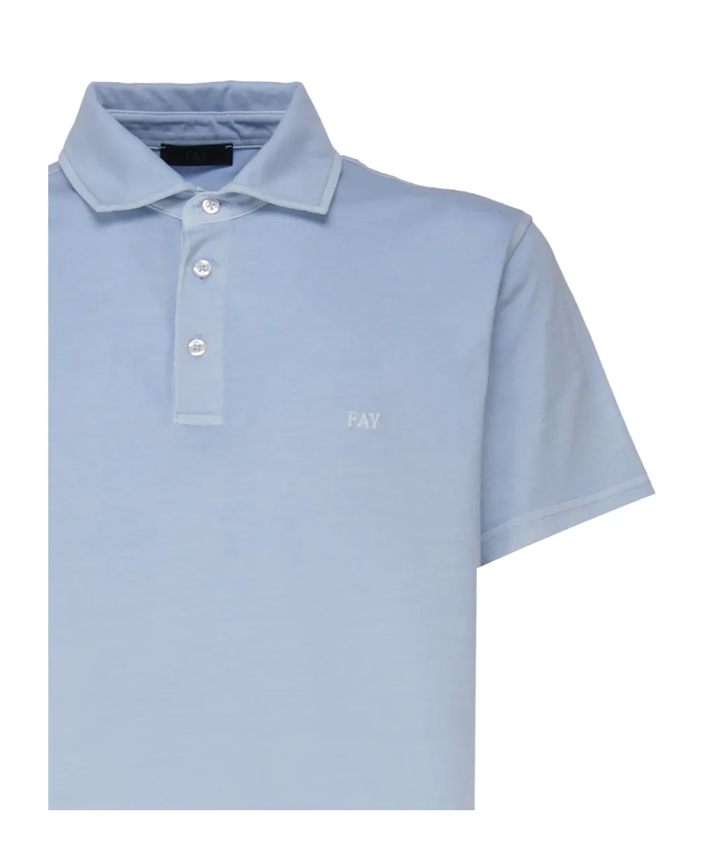 Fay Classic Short Sleeve Polo Shirt