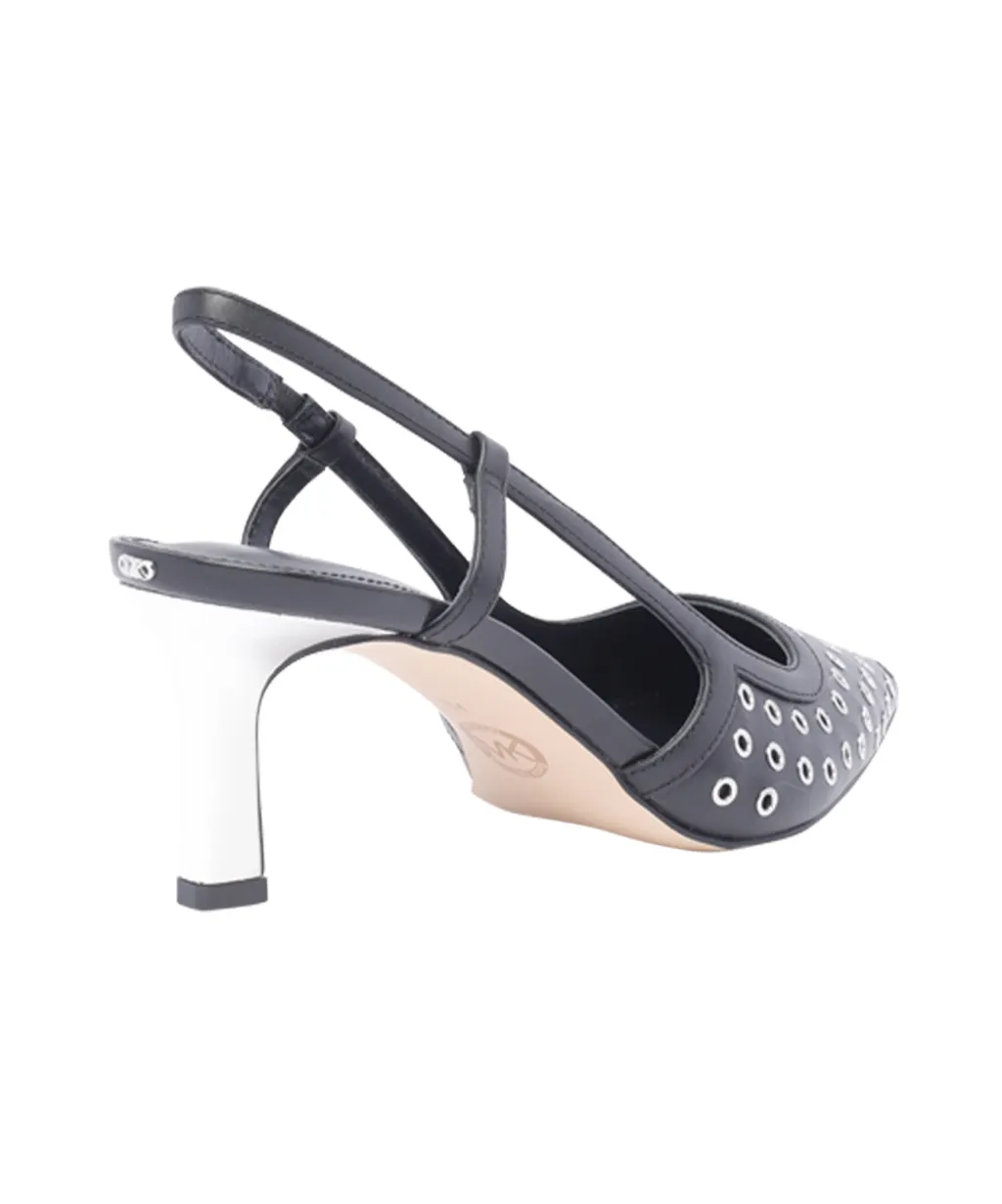 Michael Michael Kors Alora Grommeted Slingback Pumps