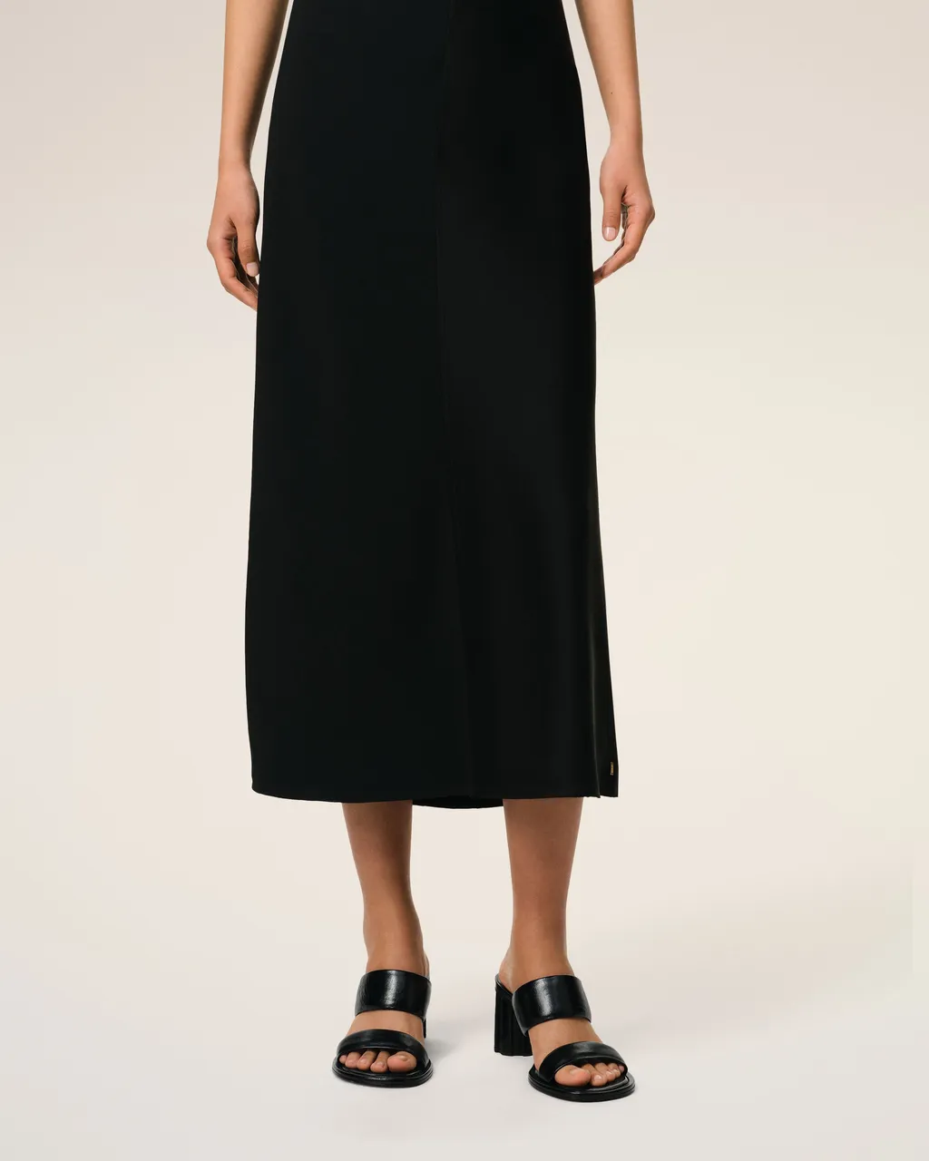 Ami Paris Double-Strap Slip-On Sandals