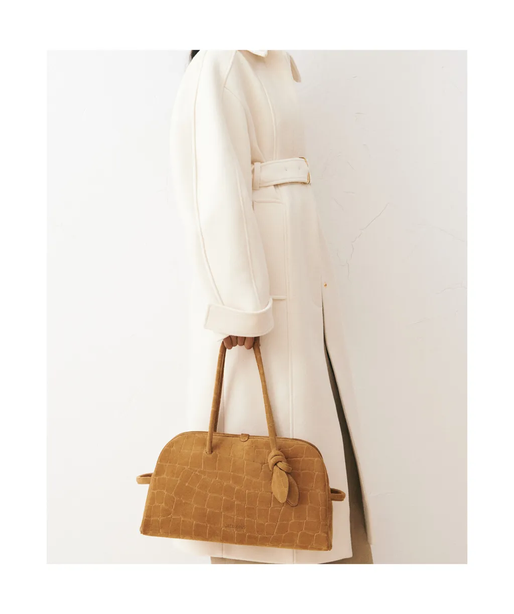 Jacquemus Le Turismo Embossed Shoulder Bag