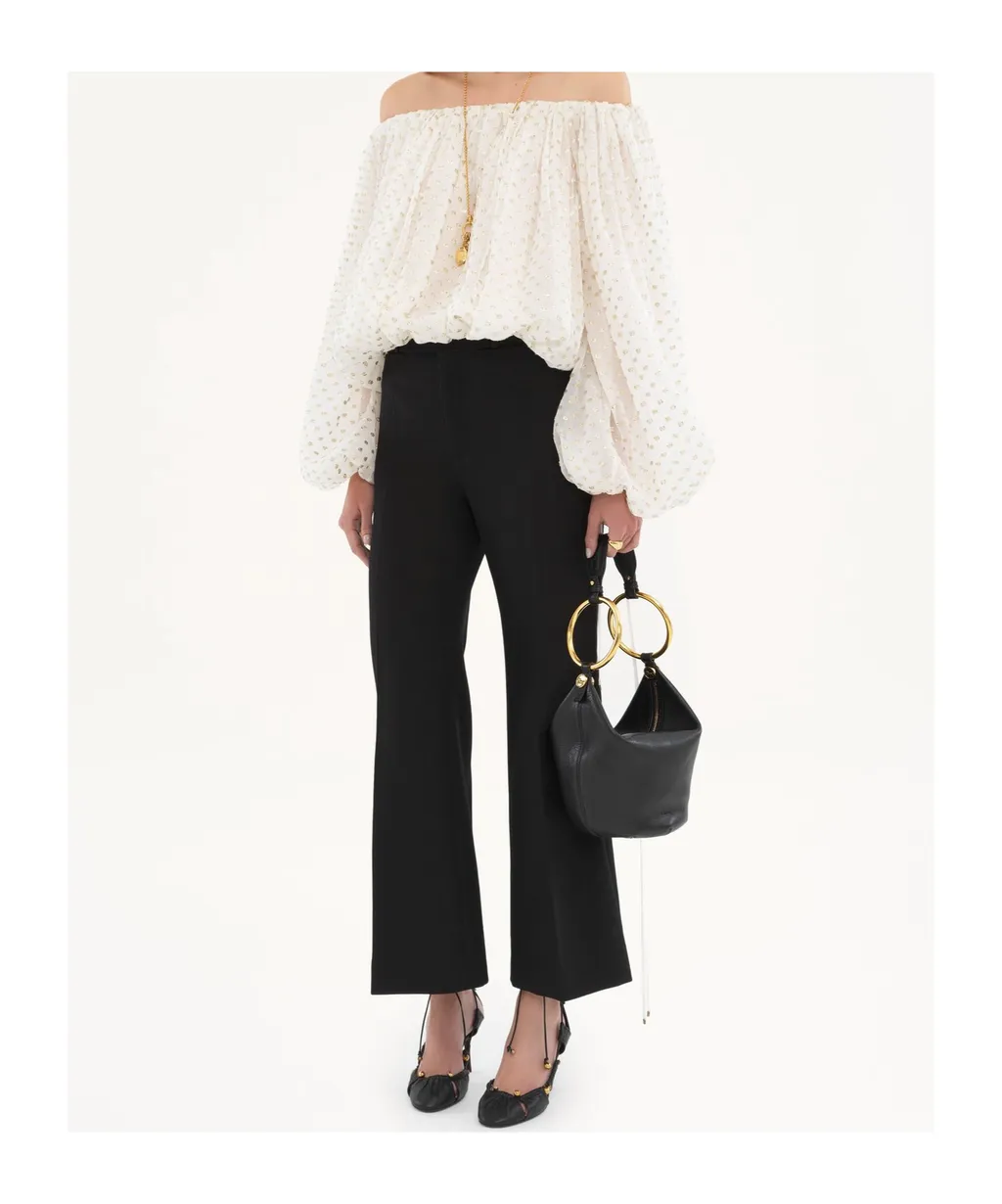 Chloé Cropped Bootcut Pants