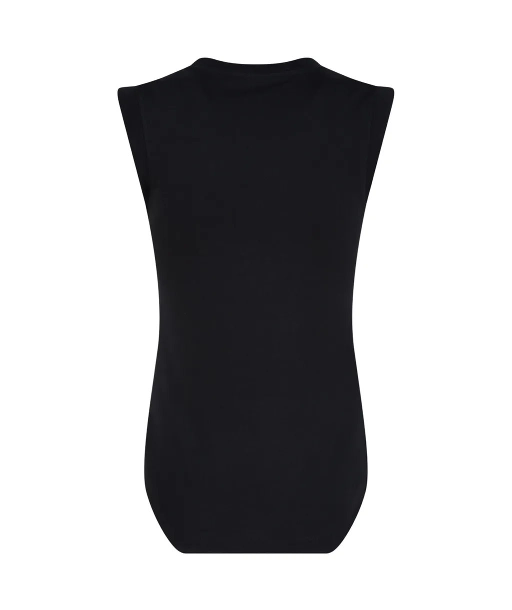 The Attico Logo Embroidered Tank Top