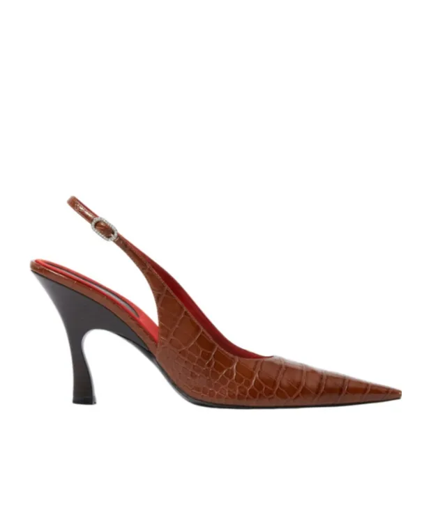 Elsa Pointed Toe Slingbacks