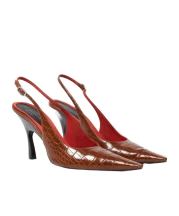 Elsa Pointed Toe Slingbacks
