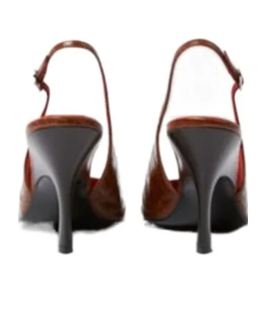 Elsa Pointed Toe Slingbacks