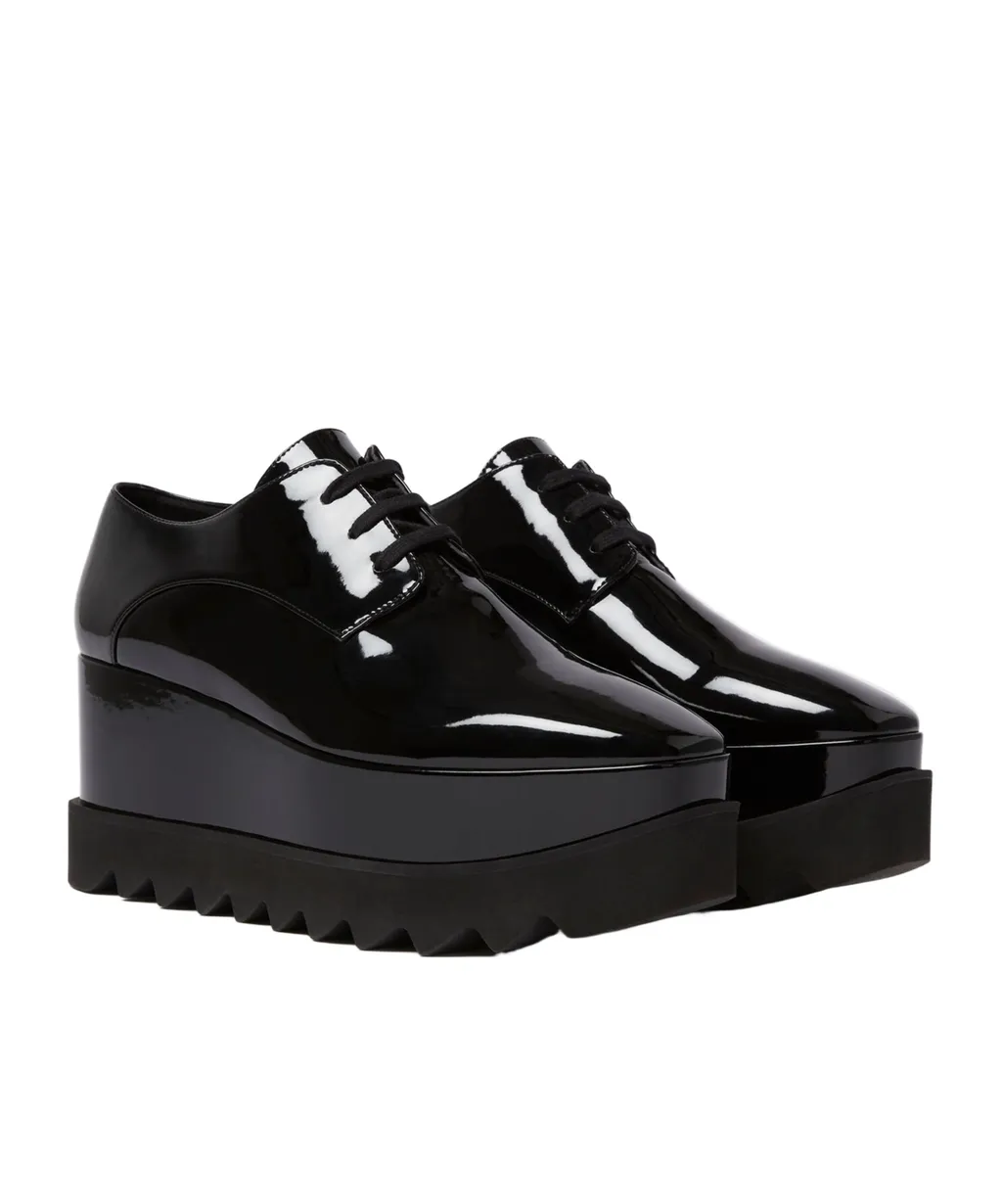Stella Mccartney Limited Edition Elyse Monochrome Platform Shoes