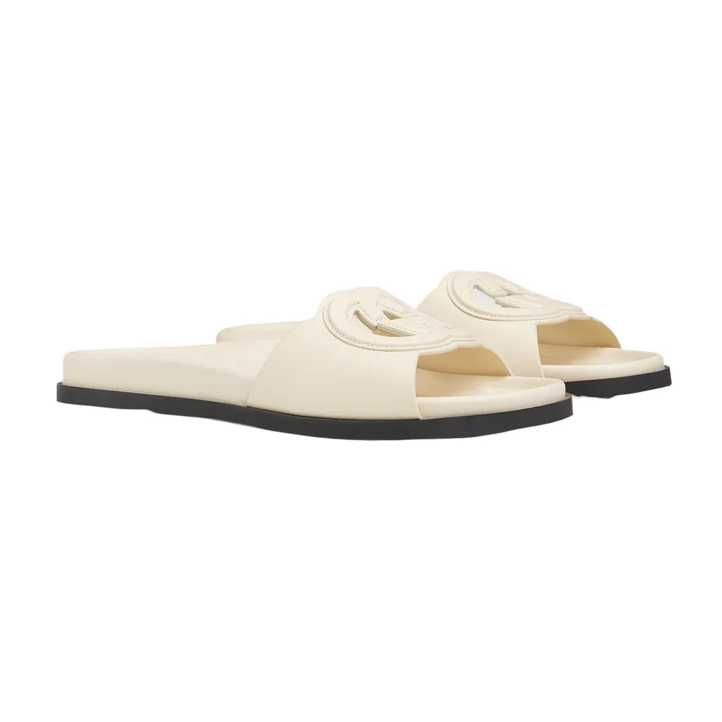 Gucci Interlocking G Cut Out Sandals