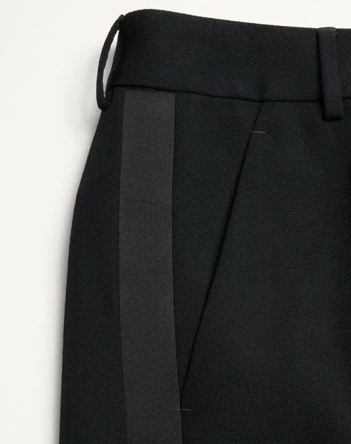 Valentino Turn-Up Brim Trousers