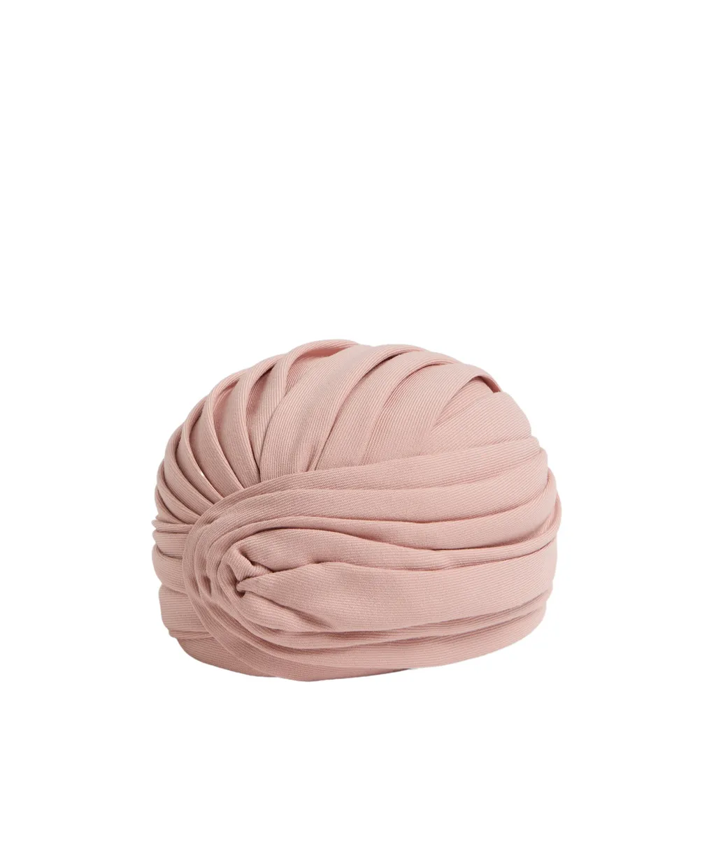 Valentino Draped Logo Plaque Hat