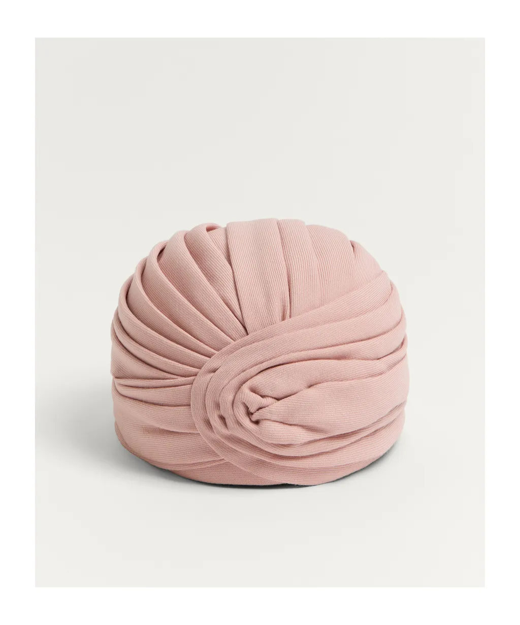 Valentino Draped Logo Plaque Hat
