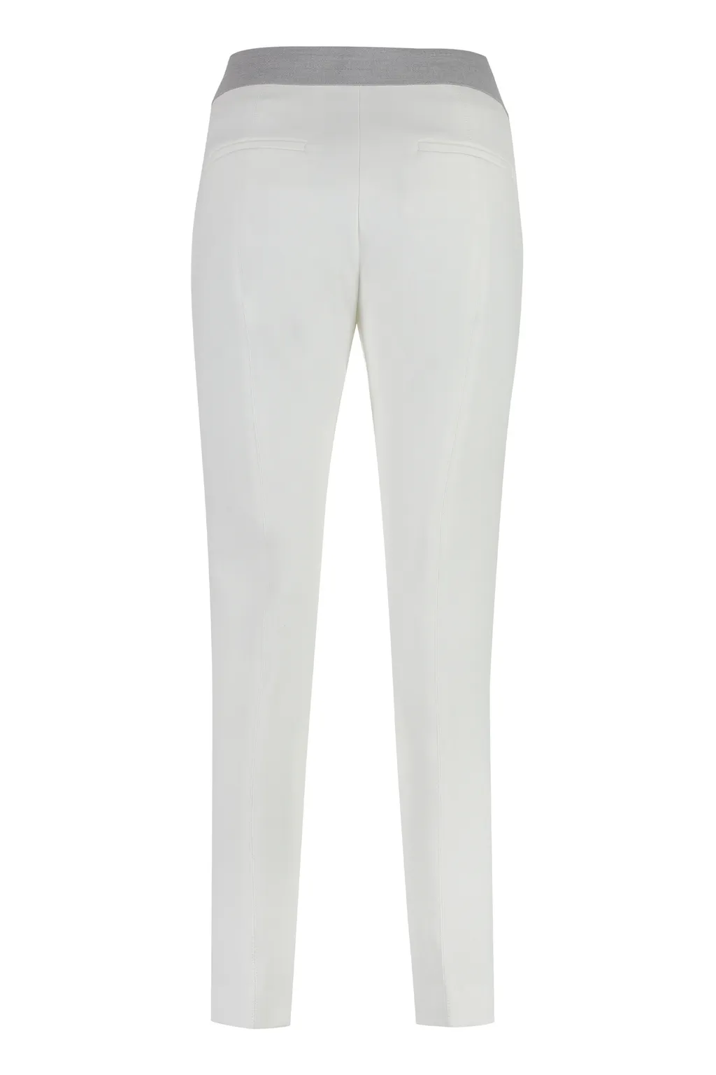 Peserico Stretch Gabardine Slim Trousers