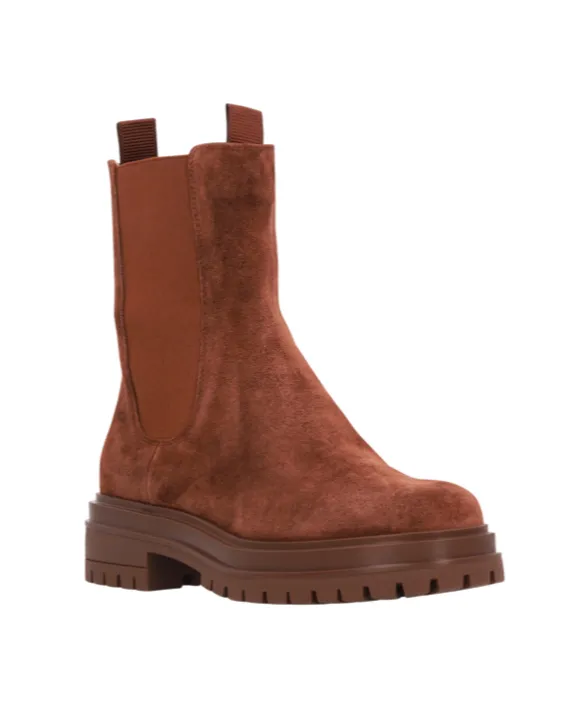 45Mm Leather Ankle Boots