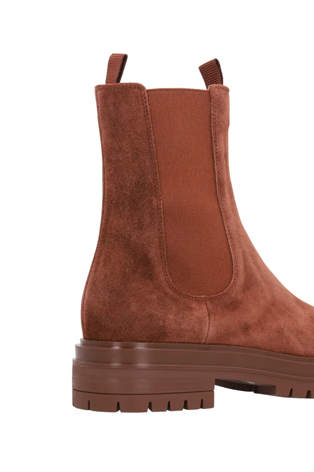 45Mm Leather Ankle Boots