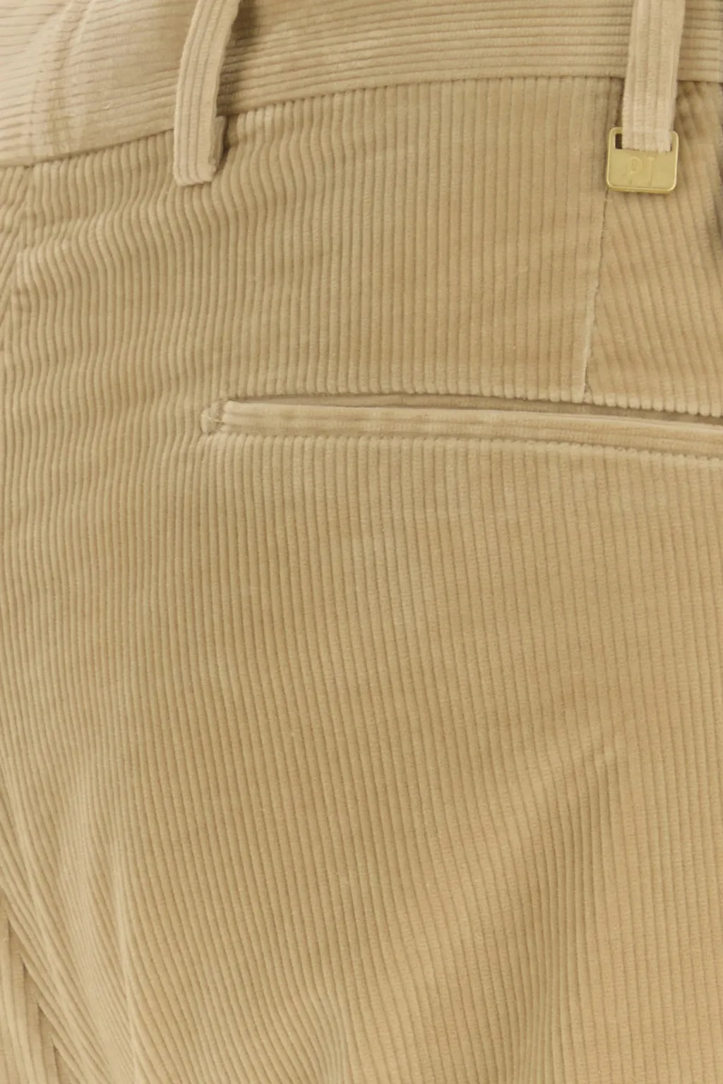 Pt Torino Dieci Flat Corduroy Pants