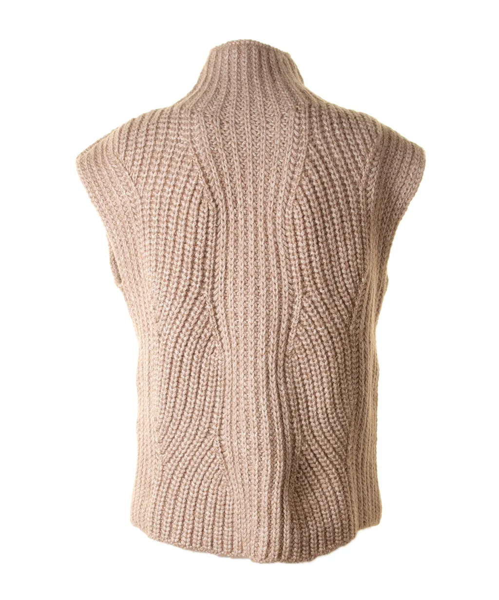 Turtleneck Sweater Vest
