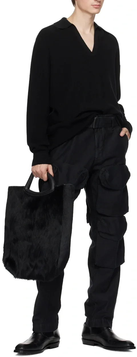 Belt-Loop Casual Pants