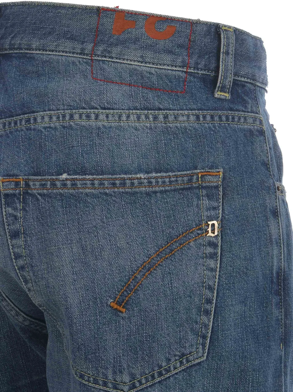 Dondup Dian Straight-Leg Distressed Jeans