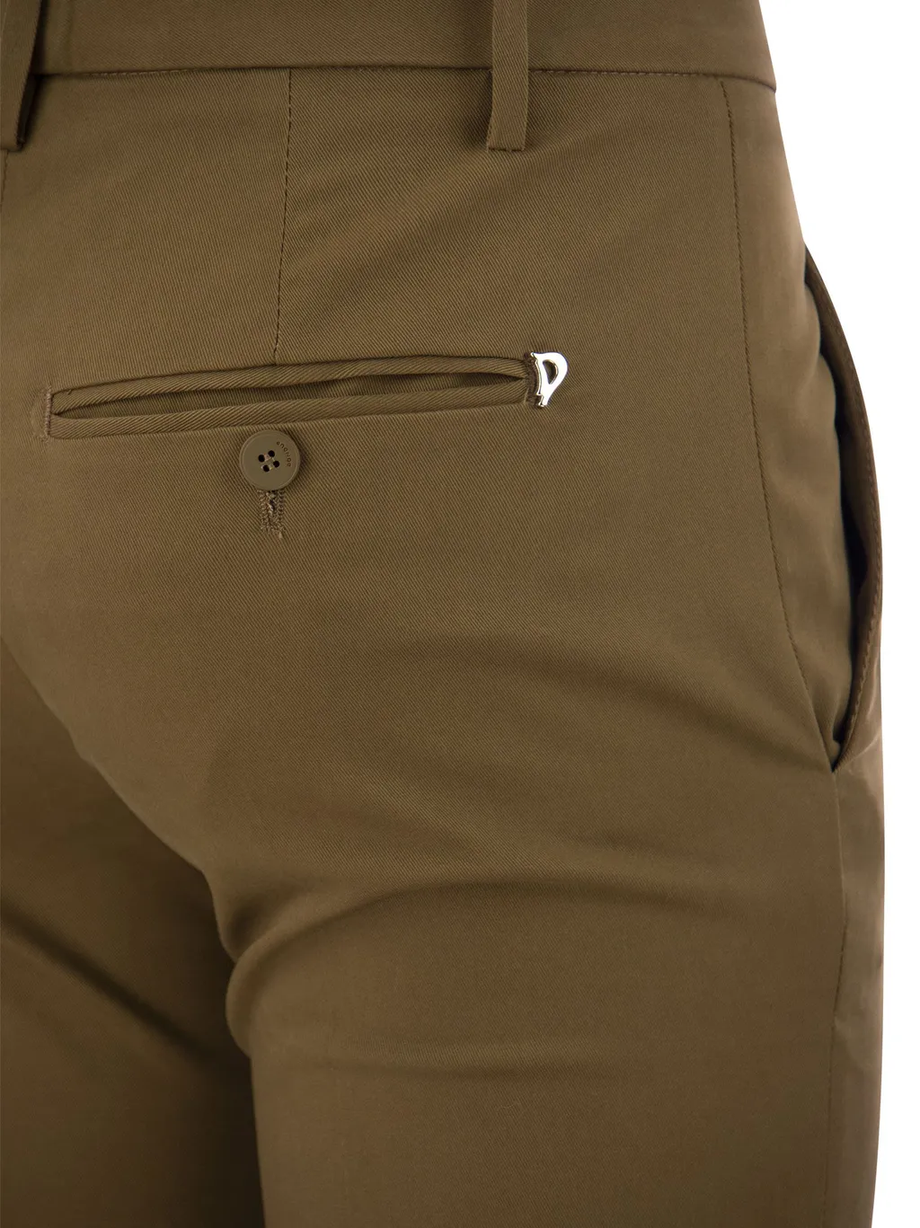 Dondup Straight Fit Slim Pants