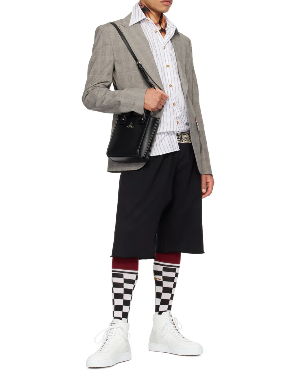 Logo-Print High-Top Sneakers