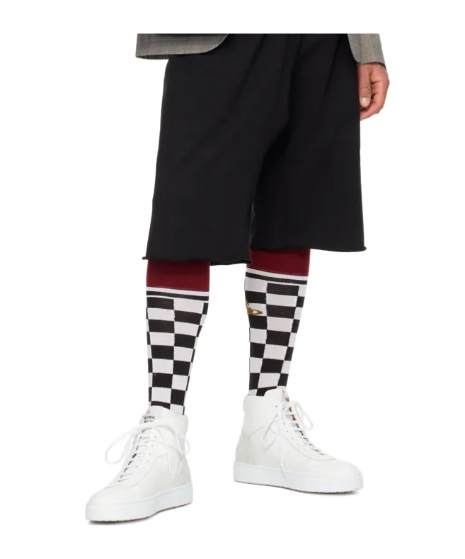 Logo-Print High-Top Sneakers