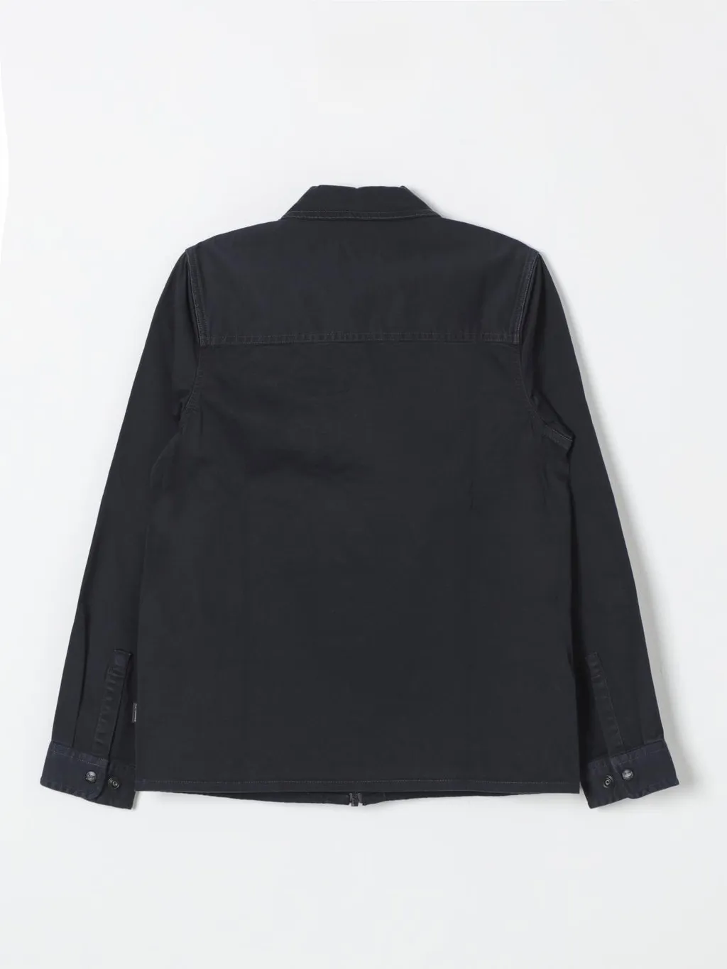 Zip-Up Long-Sleeve Shirt