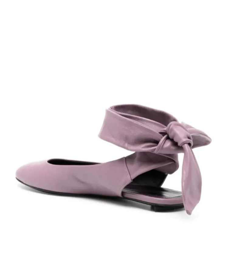 Cloe Leather Ballerina Shoes