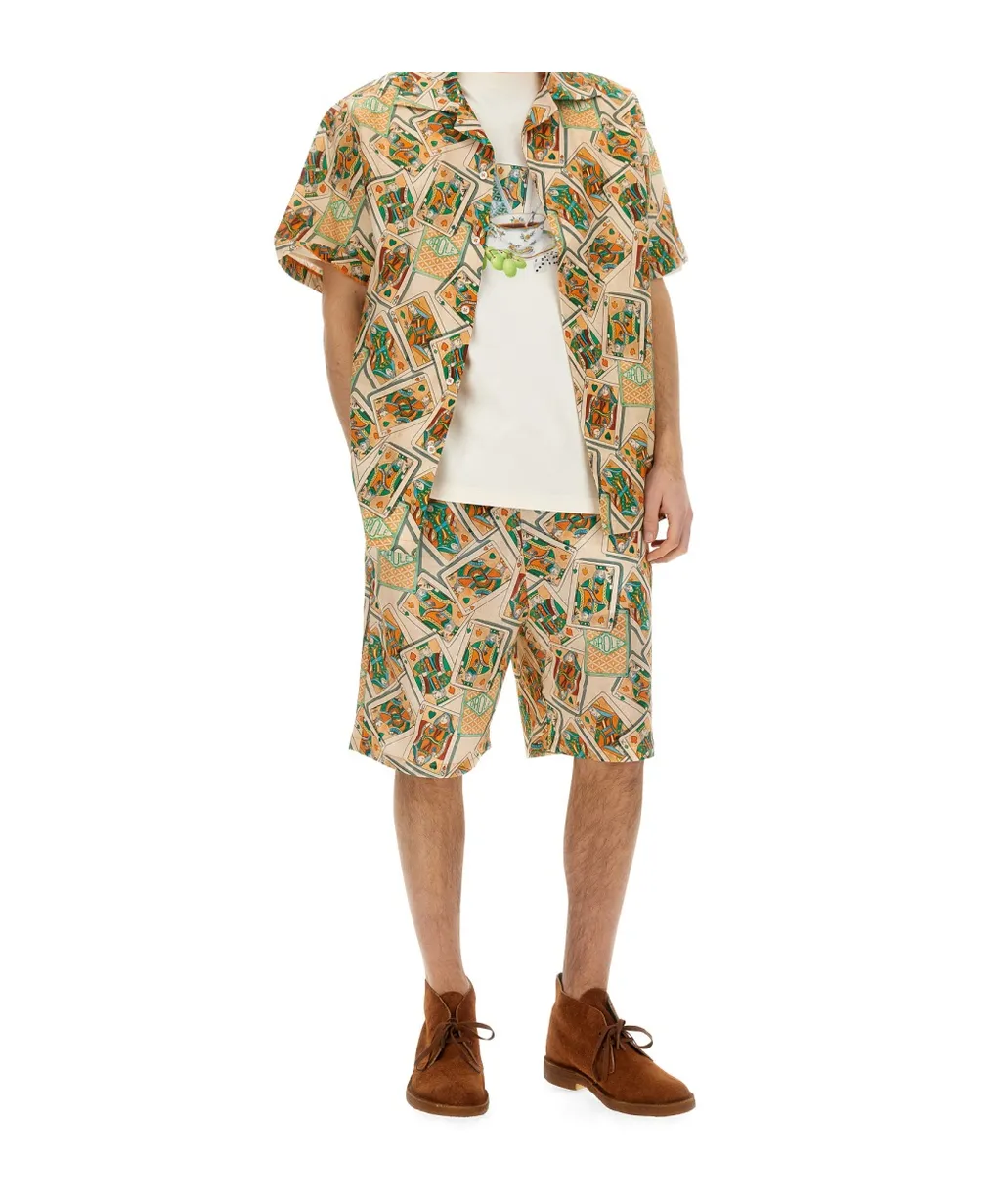 Bermuda Shorts With Print