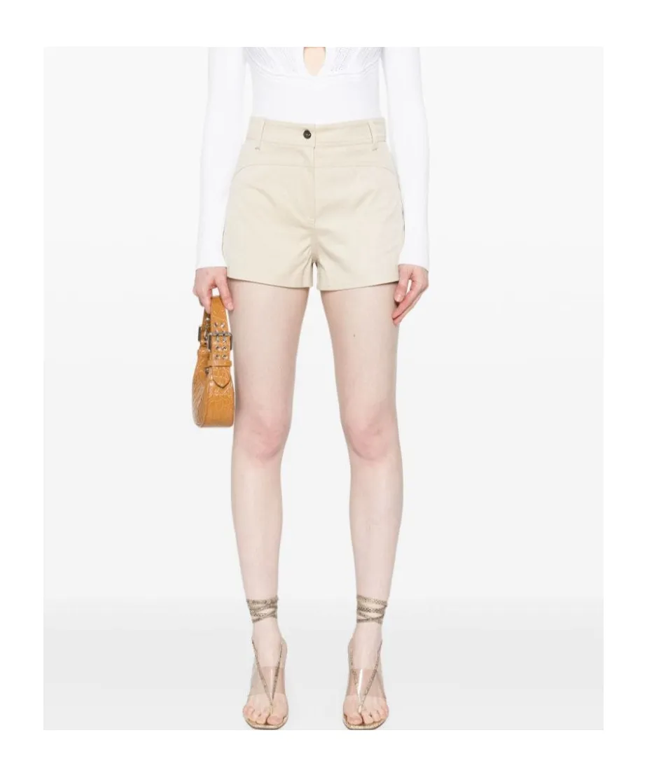 Shaima High-Waisted Shorts