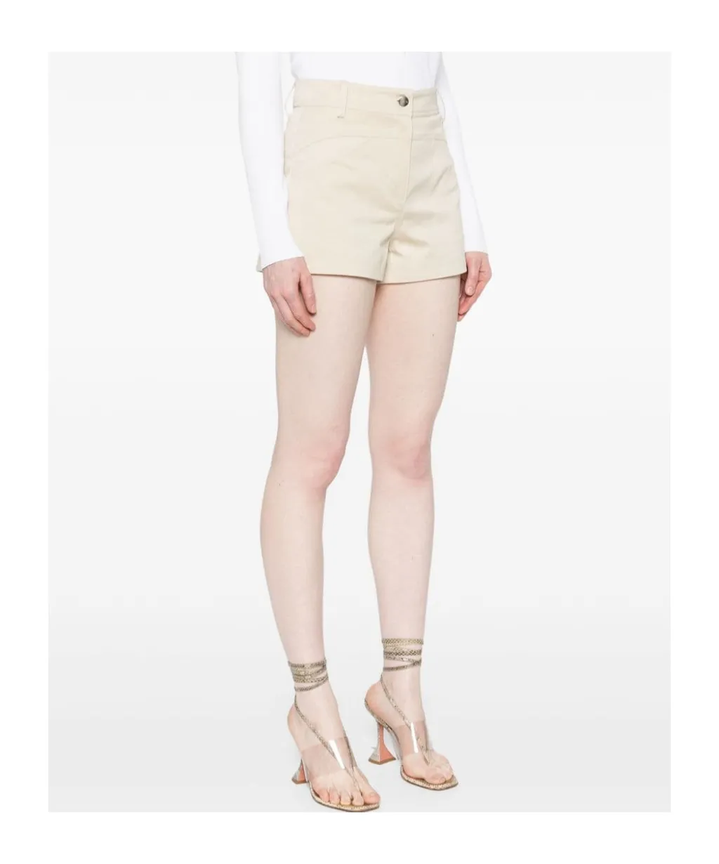 Shaima High-Waisted Shorts