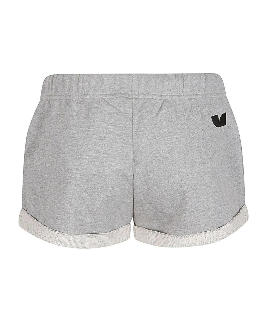 Elastic Waist Drawstring Shorts