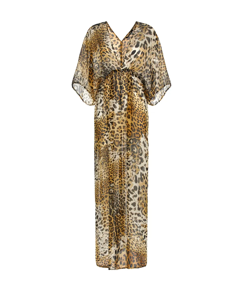 Roberto Cavalli Print Long Kaftan