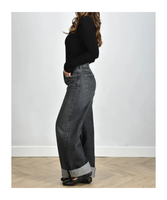 Scoop-Neck Lyocell-Blend Jumper