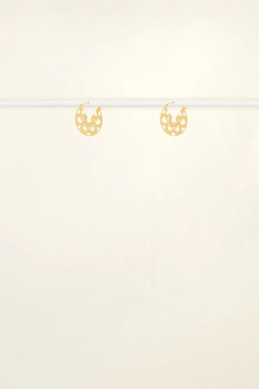 Hollow Hoop Earrings