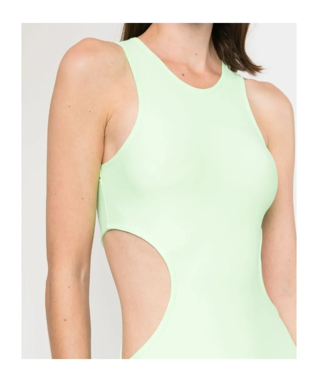 Cut-Out Sleeveless Minidress
