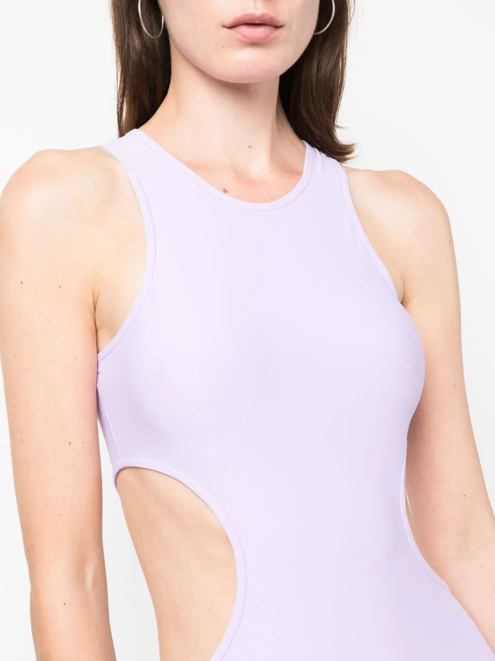 Cut-Out Sleeveless Minidress