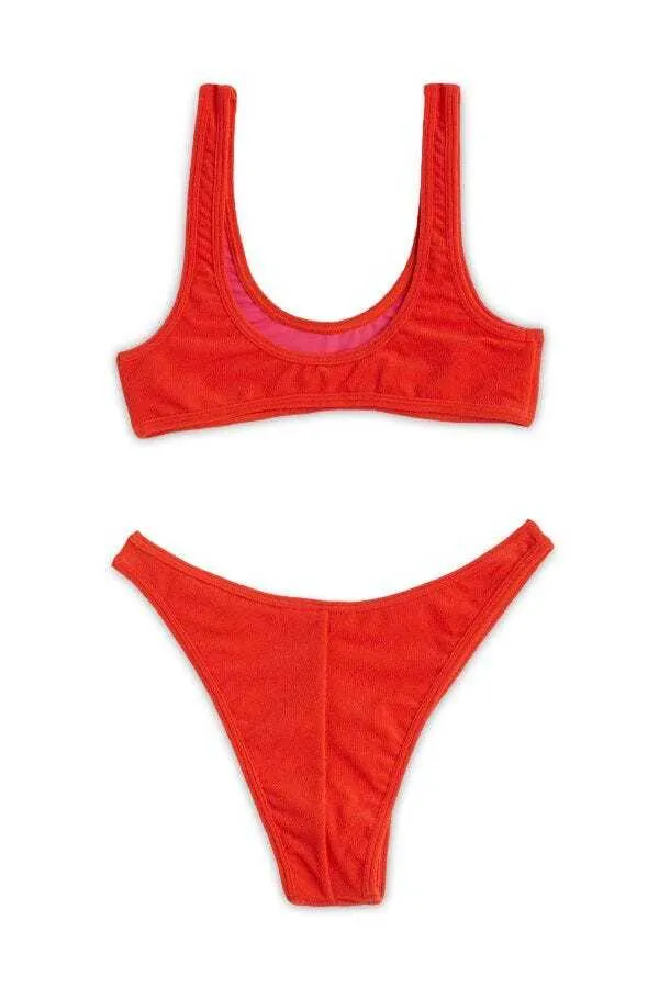 Round-Neck Bikini Set