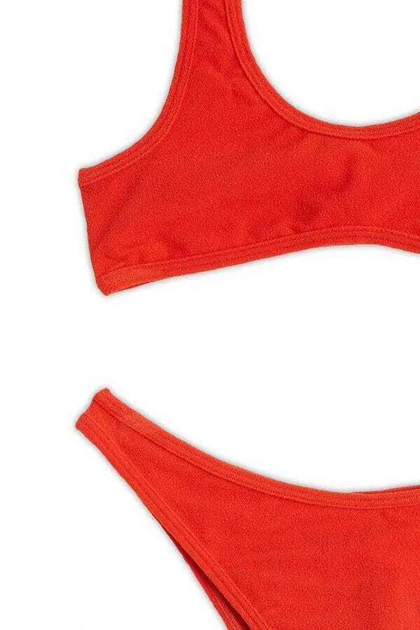 Round-Neck Bikini Set