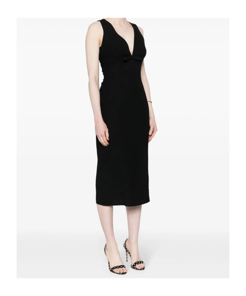 Patou V-Neck Sleeveless Dress