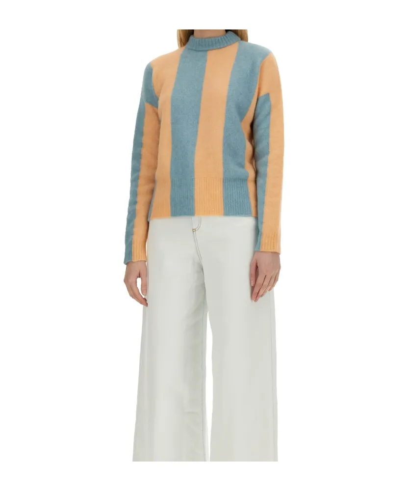 Alysi Stripe Detailed Knitted Sweater