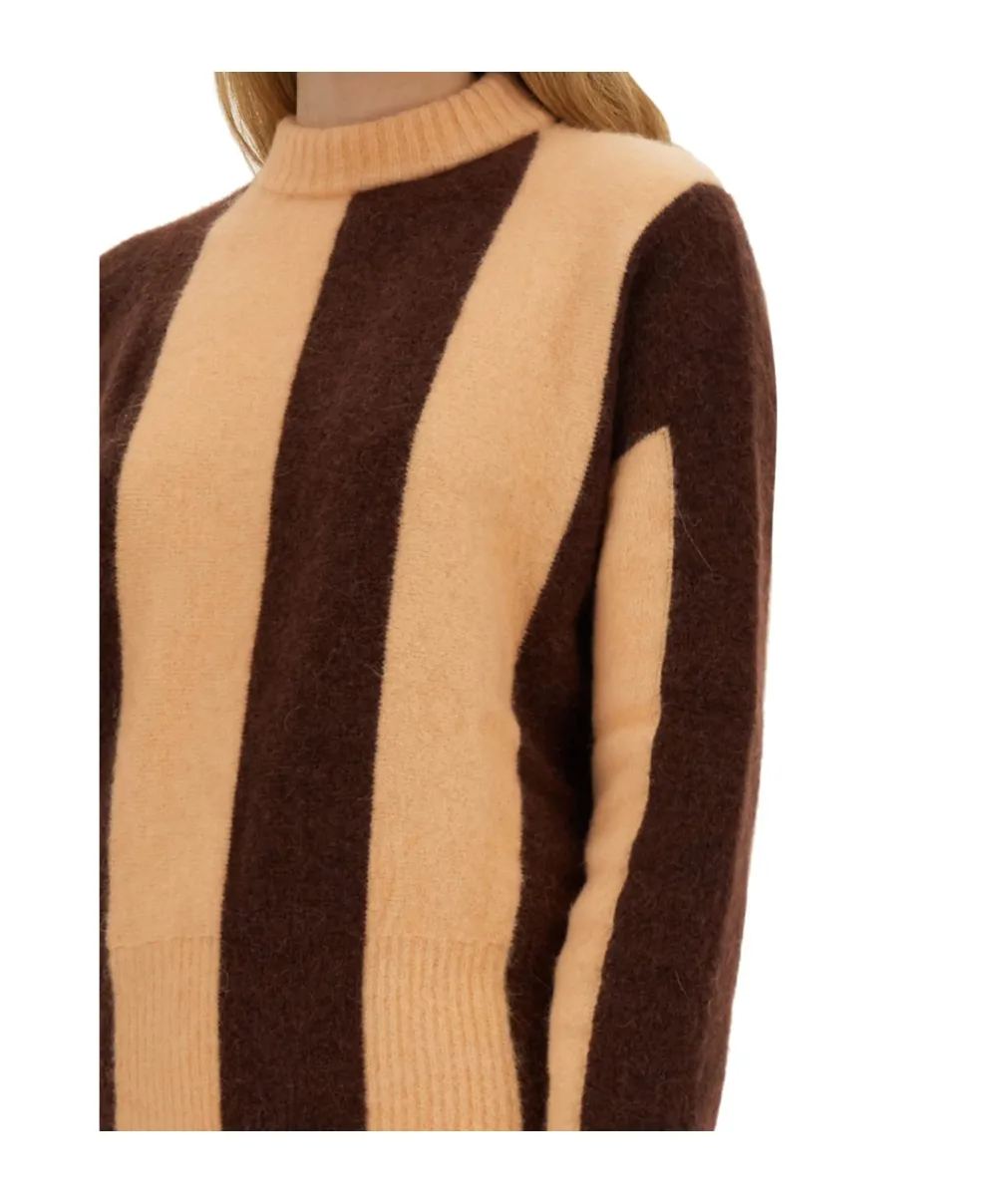 Alysi Stripe Detailed Knitted Jumper