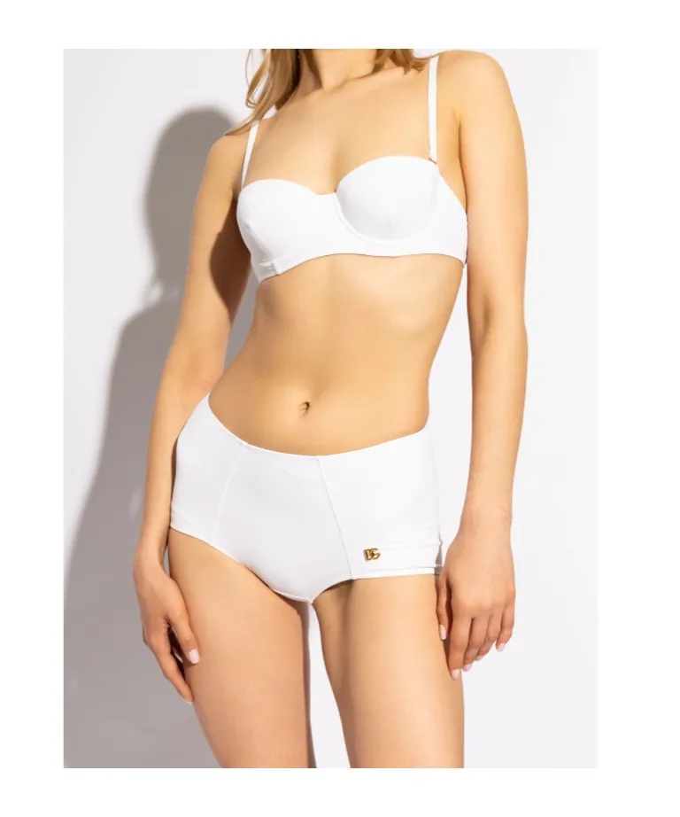 Logo-Appliqué Bikini Bottoms
