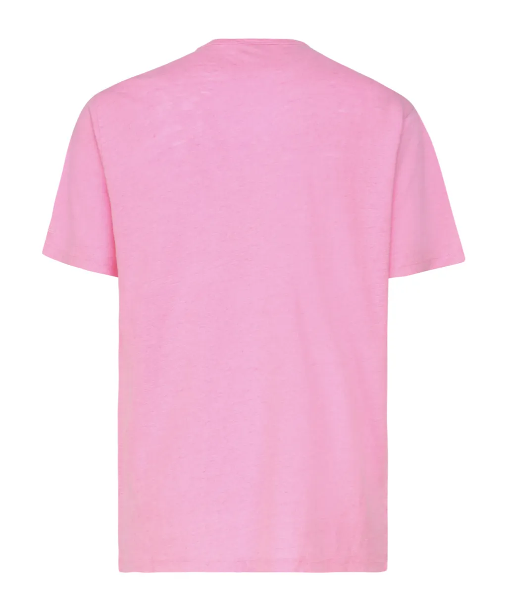 Mc2 Saint Barth Logo Embroidered Crewneck T-Shirt