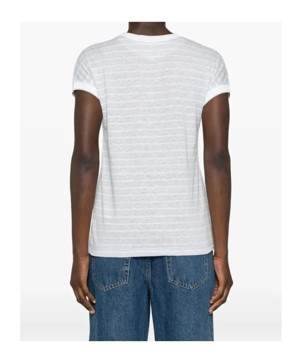 Striped Crew Neck T-Shirt