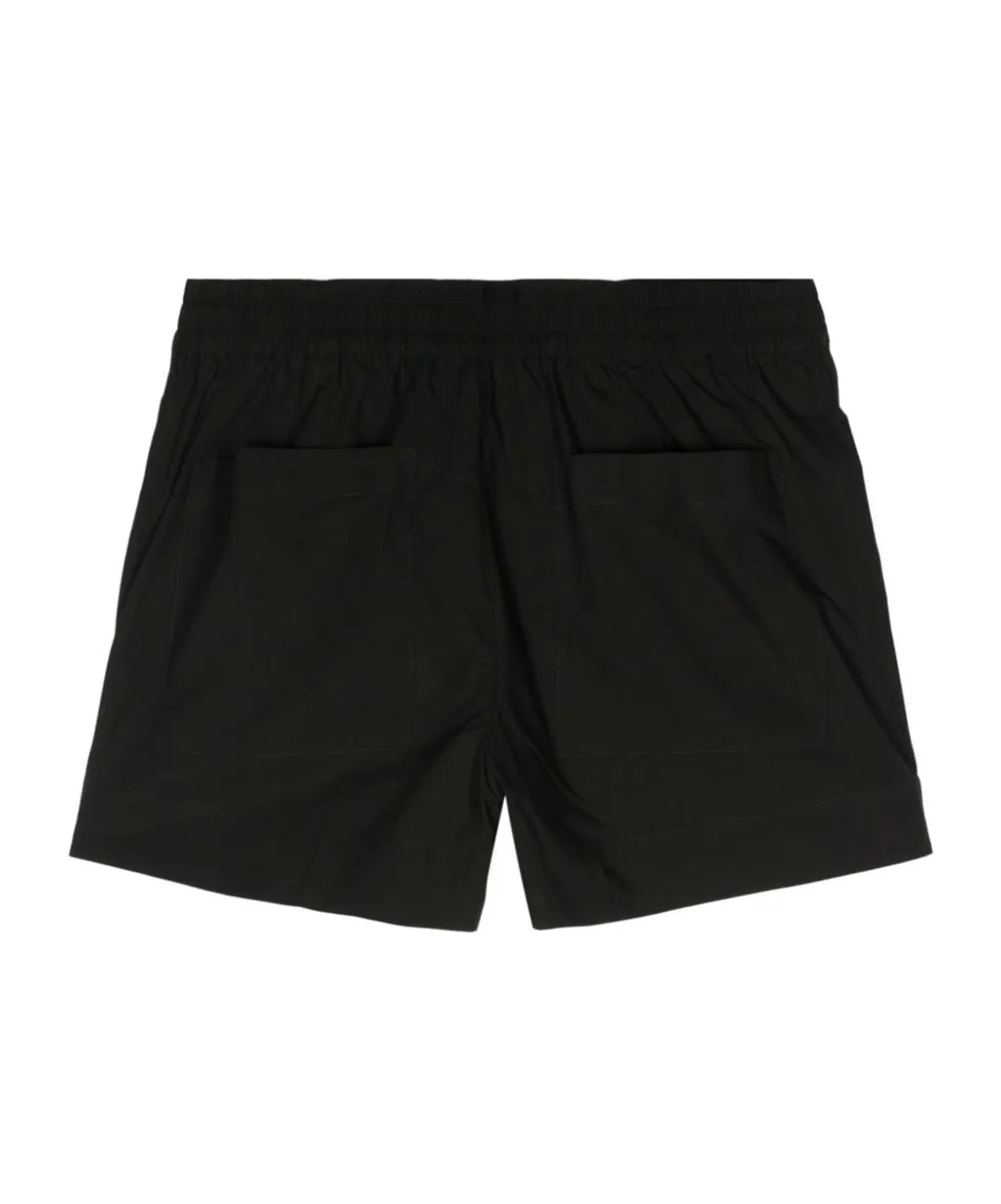 Pressed-Crease Poplin Shorts