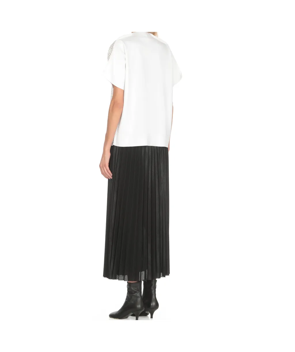 Junya Watanabe Open-Knit Short Sleeved T-Shirt