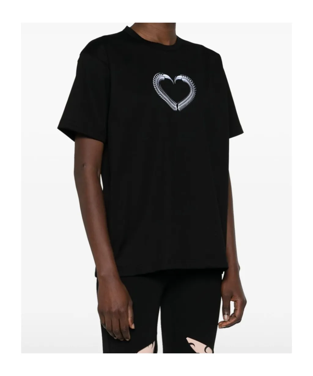 Heart Print T-Shirt