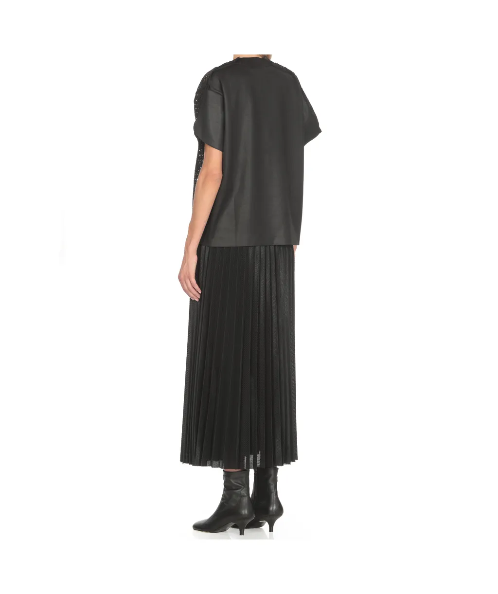 Junya Watanabe Open-Knit Short Sleeved T-Shirt