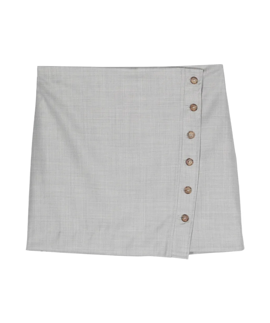 Mahaz Virgin Wool Mini Skirt