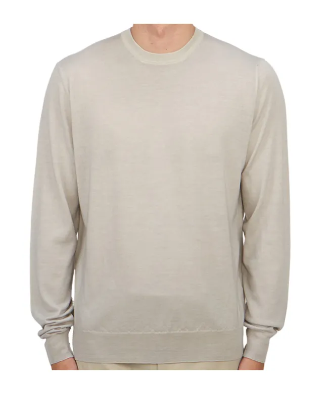 Fine-Knit Merino-Wool Jumper