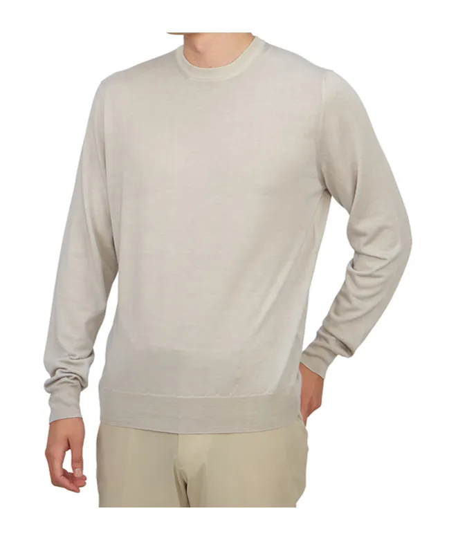 Fine-Knit Merino-Wool Jumper